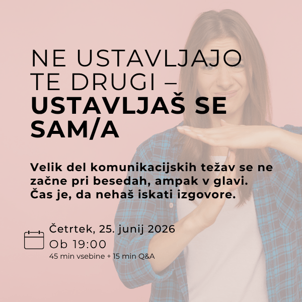 spletna komunikacijska delavnica ustavljaš se sama komunikacija v poslu podjetniki