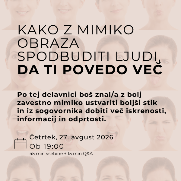 spletna komunikacijska delavnica neverbalna komunikacija za boljši stik s sogovornikom